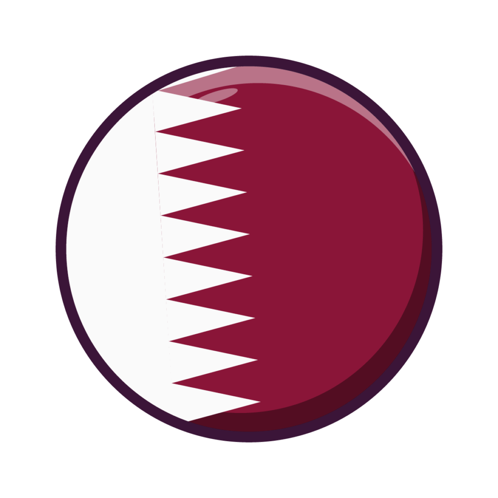 —Pngtree—qatar flag in circle shape_6847176